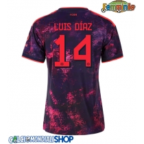 Maglie da calcio Bayern Munich Luis Diaz #14 Terza Maglia Femminile 2026-27 Manica Corta
